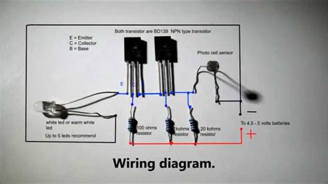 How to wire a light switch from an outlet diagram. Automatic nightlight with full wiring diagram. - YouTube