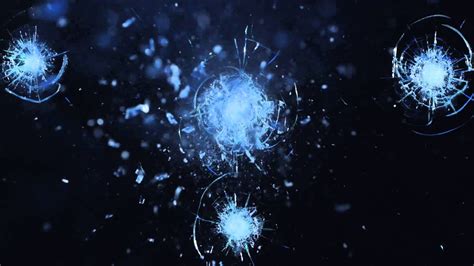 Bullet Proof Glass Test In Slow Motion Impact As Shot Hits Window Pane