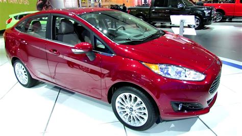 2014 Ford Fiesta Sedan Titanium Exterior And Interior Walkaround