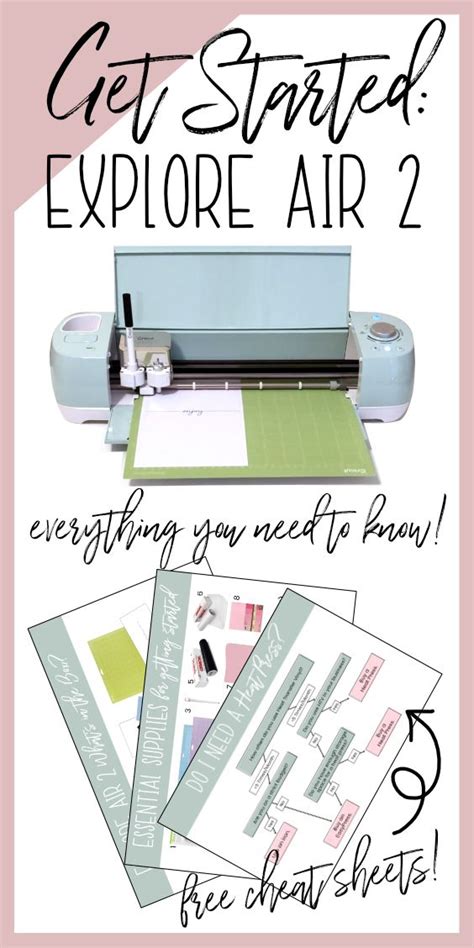 Just What I Needed Perfect Cricut Explore Air 2 Getting Started