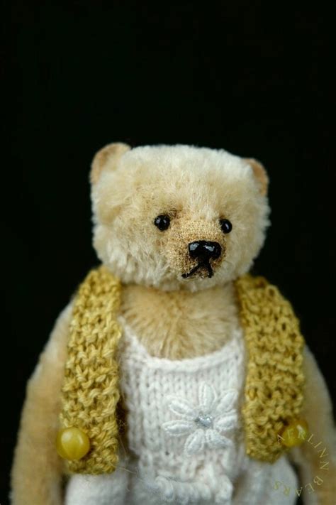 Items Similar To Miniature Mohair Artist Teddy Bear From Aerlinn Bears On Etsy