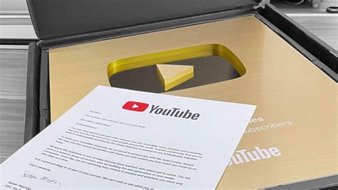 Unboxing The Youtube Golden Play Button Award Youtube
