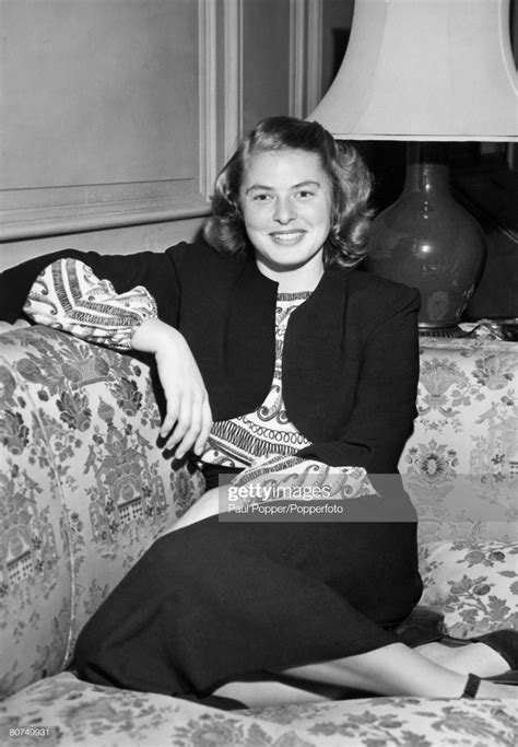 Stage And Screen Sweden Swedish Film And Movie Actress Ingrid Bergman