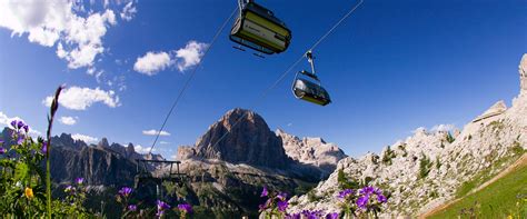 Seilbahnen Und Sessellifte Des Gebiets Lagazuoi 5 Torri Giau