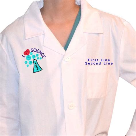 Download Personalized Kids Lab Coats Embroidery - My Kids Lab Coat