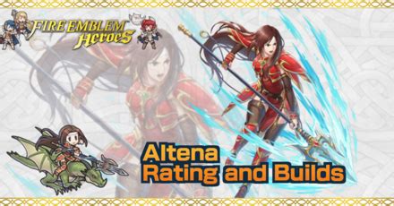 259 likes · 1 talking about this. Altena Builds and Best IVs | Fire Emblem Heroes｜Game8