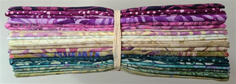 Half-Yard Cut Bundle - Vineyard Batiks 20 Pieces Quilter's Cotton Precuts Boundless Fabrics by ...