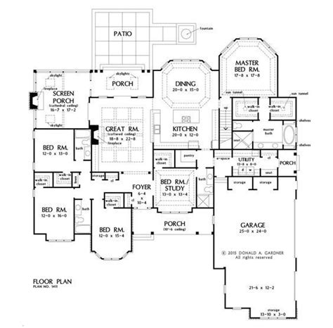 2500 sqft 4 bedroom house plans. Plan of the Week over 2500 sq ft - The Harper 1411! 3222 ...