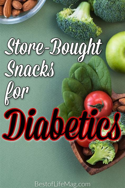 Fat), sodium 600 mg, carb 46 g (7 g fiber), protein 20 g. Diabetic Snacks - Store Bought Easy Diabetes Friendly ...