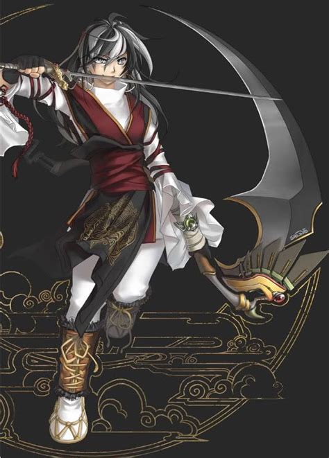 Anime Pirate Scythe Guy Anime Pirate Anime Black Bird