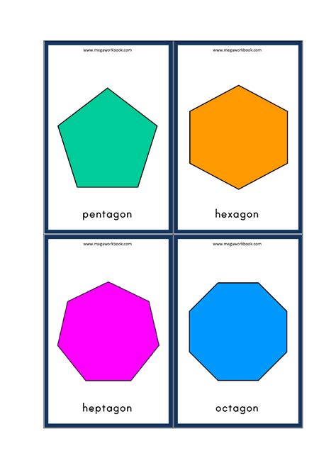 Shapes Flashcards Free Printable Shapes Flash Cards For Preschoolers