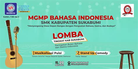 Peringati Bulan Bahasa Dan Sastra Indonesia MGMP Bahasa Indonesia SMK