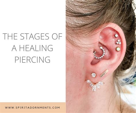 How Long Does A Helix Piercing Take To Heal Unlike Lobe Piercings Cartilage Piercings Can