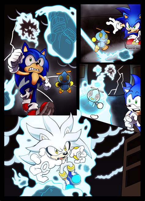Crisis City Sonic Vs Silver Colored By Honeyl17 On Deviantart