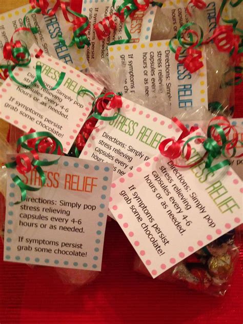 Gift your friends a set of demitasses and some artisan coffee beans for their engagement or shower. Stress Relief gift bags for my co-workers! (With images ...