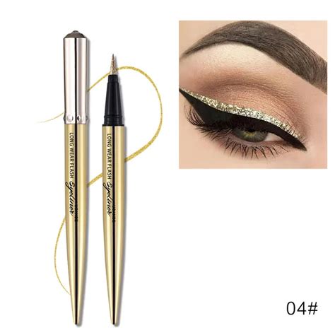 Ucanbe 5 Colors Multi Function Glitter Liquid Eyeliner Eyeshadow Pen