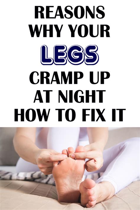 Reasons Why The Leg Cramps During The Night And How To Stop It Naturally