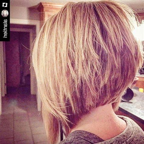 This long, layered bob hairstyles' idea has a rounder shape than long bob hairstyles for fine hair, giving it a trendy 1960's look. 15 Inspirations Long Front Short Back Hairstyles
