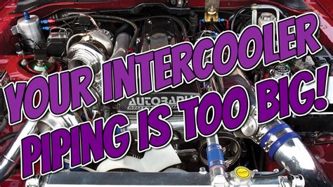 How To Choose The Right Size Intercooler Piping YouTube