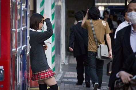 men in japan have an unquestionable thirst to do weird stuff to high school girls