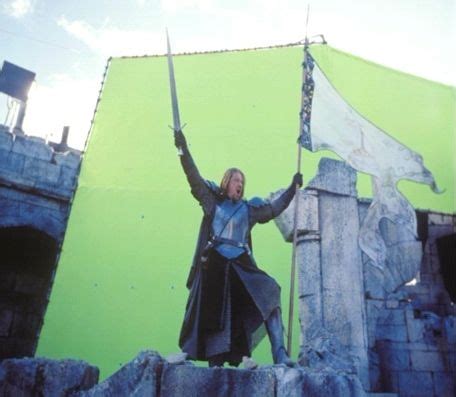 Sean Bean On Set Filming Behind The Scenes Tolkien Lotr Cast Legolas Frodo Sean Bean Miss