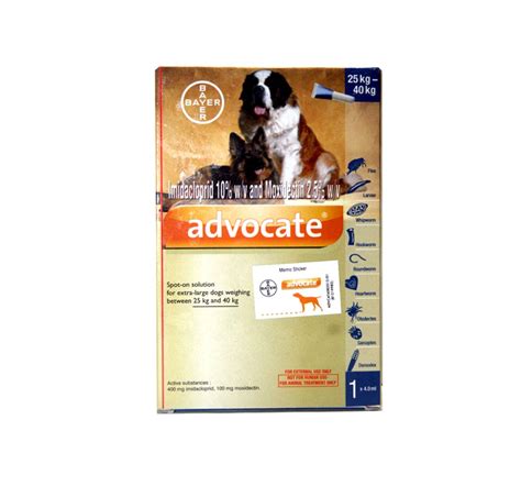 Bayer Advocate For External Parasites For Xlarge Dogs 25 To 40 Kg