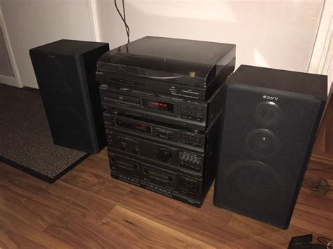 Sony LBT V Compact Hi Fi Stereo System With PS LX P Turntable In Waltham Abbey Essex