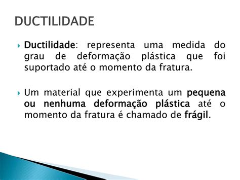 O Que é Ductibilidade