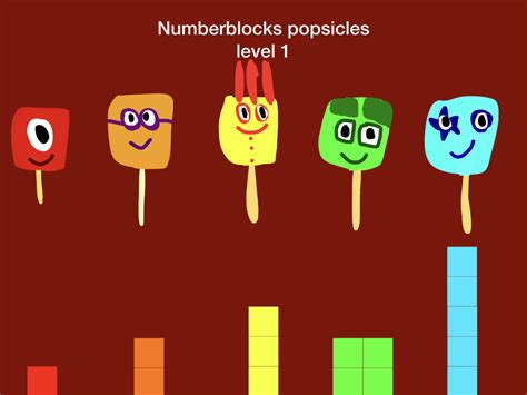Numberblocks Red Level 1 Popsicles Fandom