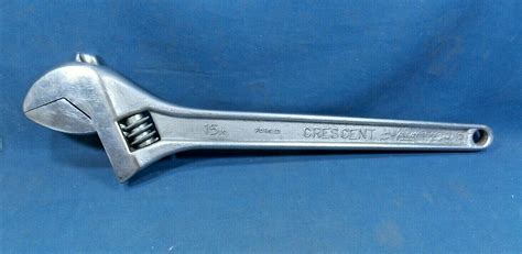 Vintage Crescent Adjustable Wrench 15 Jamestown Ny Ebay In 2020