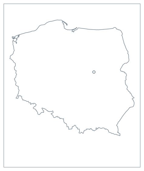 Mapa Konturowa Polski Polska Mapa Polski Plakaty Porn Sex