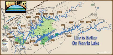 Maps Of Norris Lake