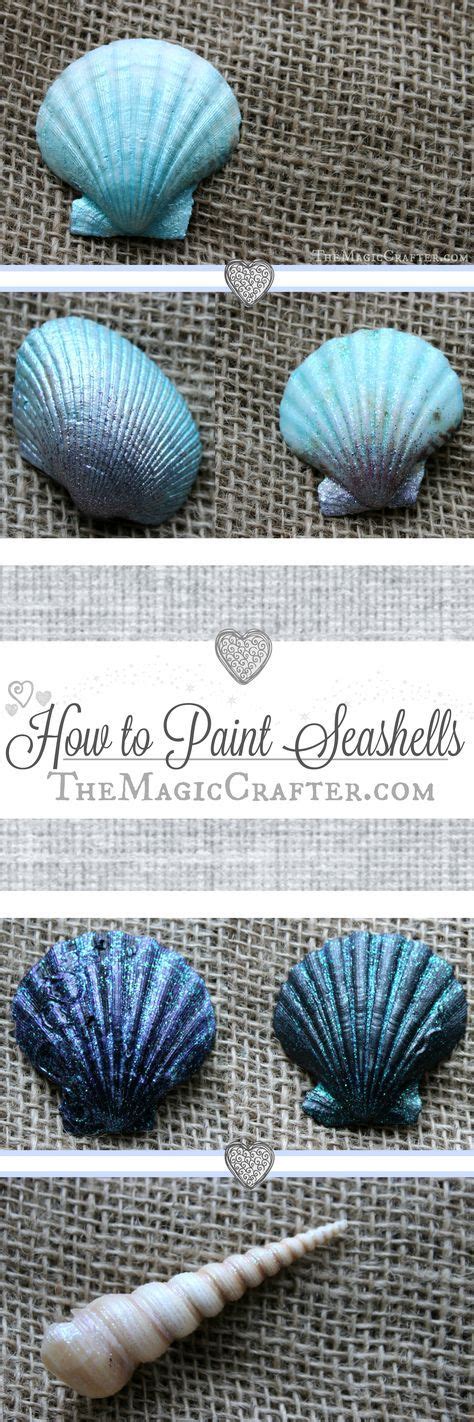 How To Paint Seashells Its So Easy — The Magic Crafter Beach