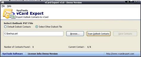 Systools Vcard Export Latest Version Get Best Windows Software