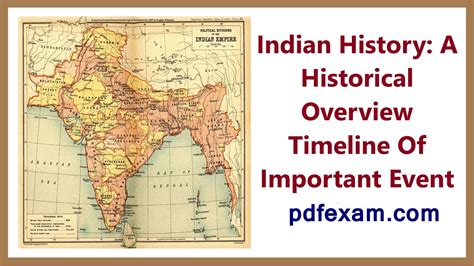Indian History A Historical Overview Pdfexam