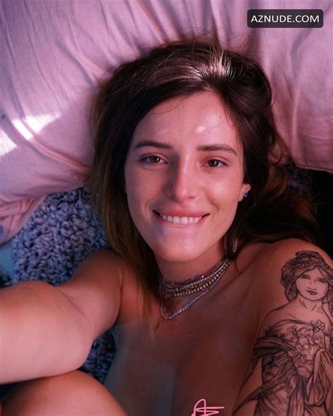 Bella Thorne Nude Covered Censored Selfie Photos From Instagram Aznude