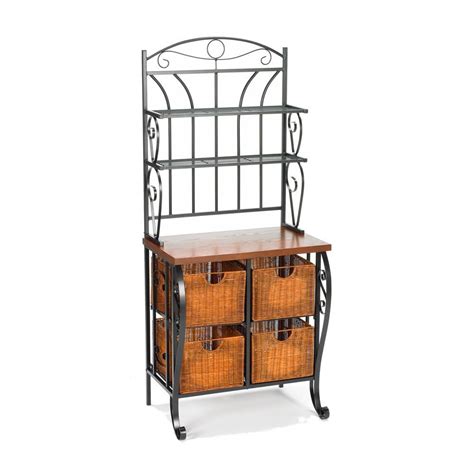 99 $199.99 $199.99 wooden bakers rack BAKERS RACK WITH DRAWERS - Bakers Racks Collection