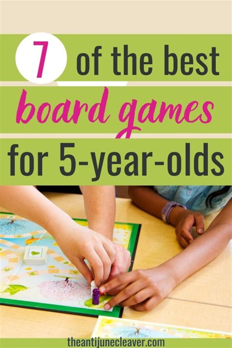 7 Must Have Board Games For 5 Year Olds Haus Of Boys