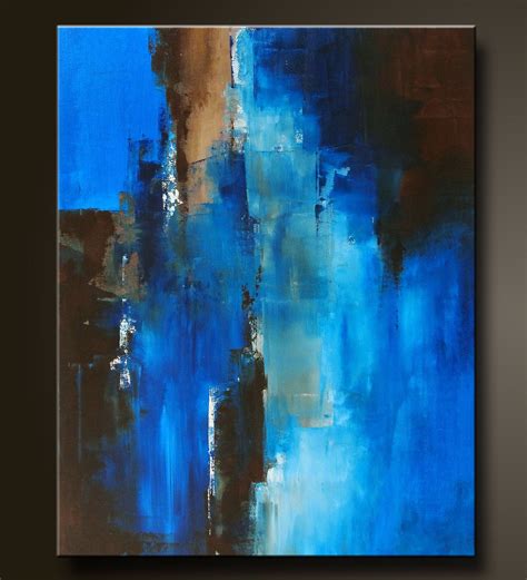 Passage 30 X 24 Abstract Acrylic Painting On Canvas