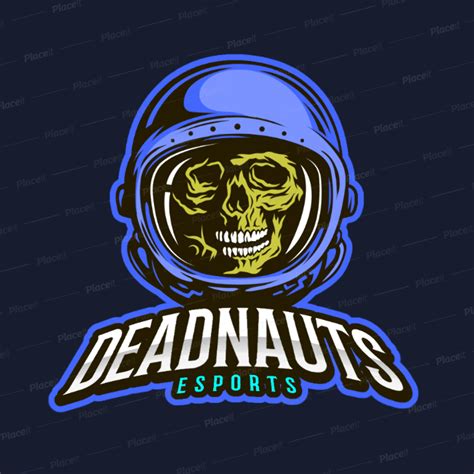 Download High Quality gaming logo blue Transparent PNG Images - Art
