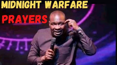 Midnight Warfare Prayers By Apostle Joshua Selman Youtube