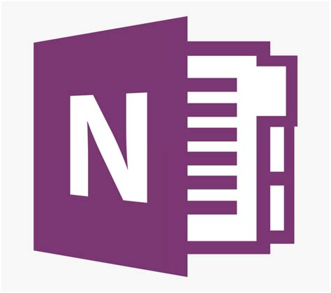 Microsoft One Note Icon Microsoft Onenote Logo Hd Png Download Kindpng