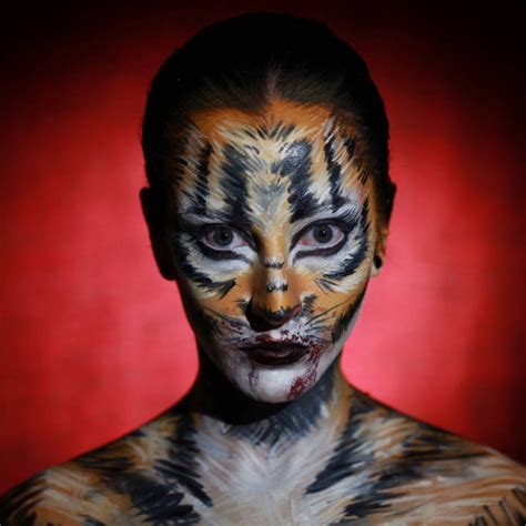 21 Tiger Face Makeup Designs Trends Ideas Design Trends Premium