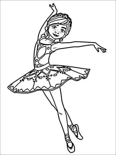 Dessin de Ballerina 12  Ballerina coloring pages, Dance coloring pages