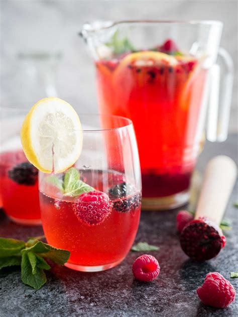 Raspberry Lemonade Punch Non Alcoholic