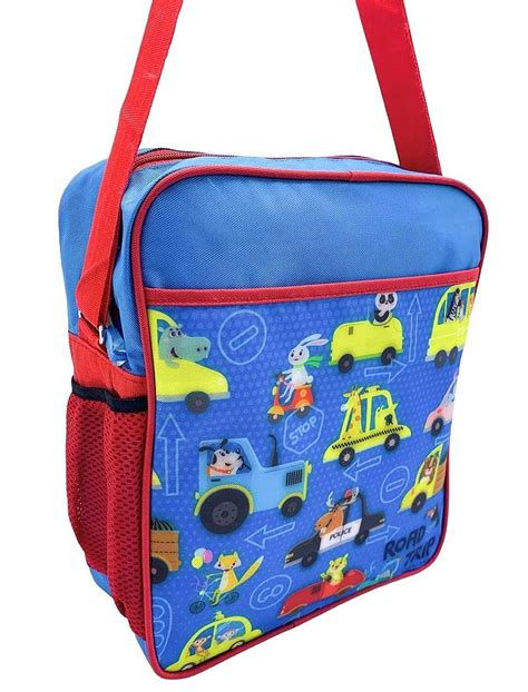 Smart Sling Bags For Kids And Teens By Rab Stores Blue Road Trip Theme