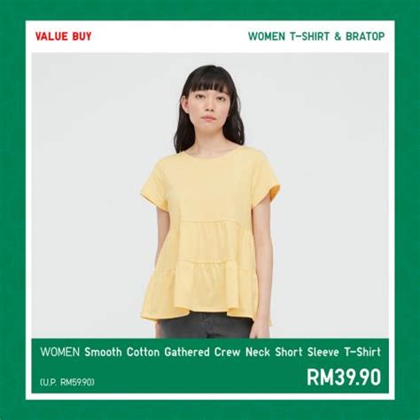 Valid from 22 jul 2021 until 04 aug 2021 Uniqlo Value Buy Sale