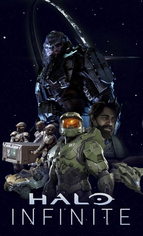 Heres My Sloppily Put Together Halo Infinite Poster Halo