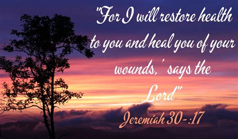 We Have The Promise Of Health And Healing Godspromises God Heals