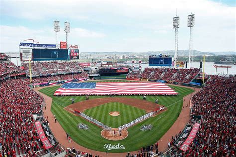 Great American Ball Park Home Of The Cincinnati Reds Reds Opening